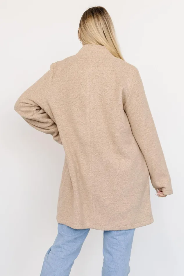 Baltic Born Outerwear Women Knoll Notch Jacket Oatmeal Baltic Born Outerwear Women Knoll Notch Jacket Oatmeal