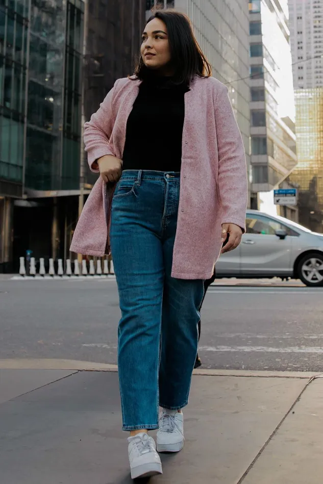 Baltic Born Outerwear Women Knoll Notch Jacket Vintage Rose
