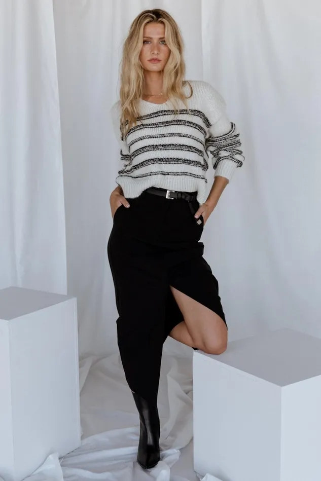 Baltic Born Skirts Women Devon Pencil Skirt Black