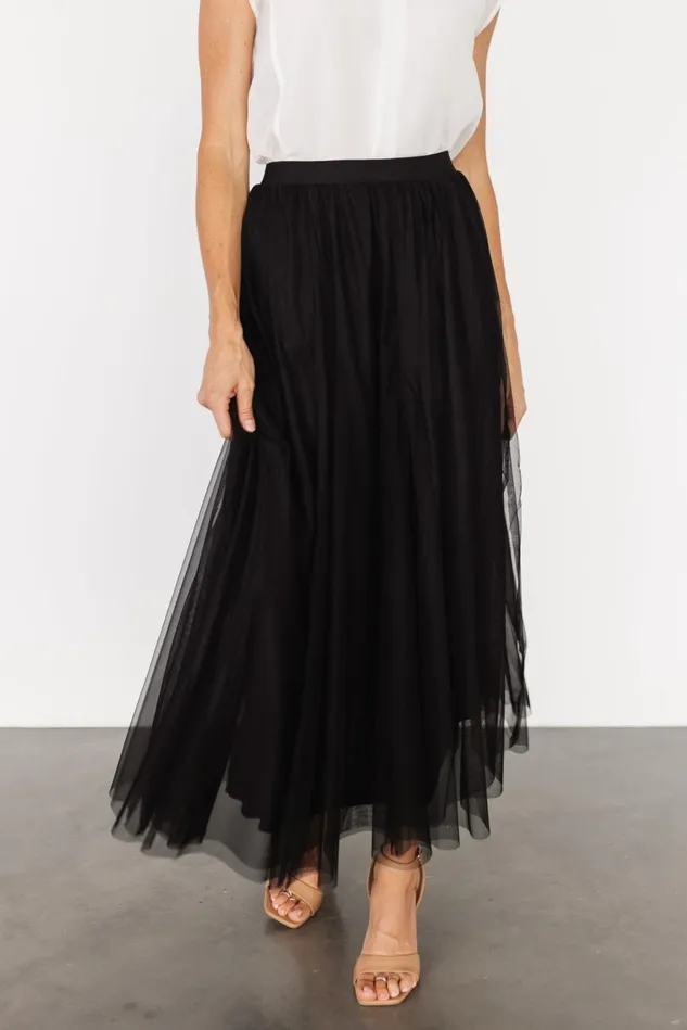Baltic Born Tulle Styles Women Mila Tulle Skirt Black Baltic Born Tulle Styles Women Mila Tulle Skirt Black