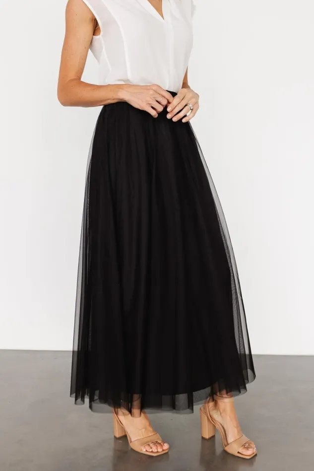 Baltic Born Tulle Styles Women Mila Tulle Skirt Black Baltic Born Tulle Styles Women Mila Tulle Skirt Black