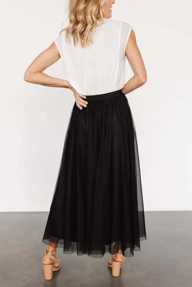 Baltic Born Tulle Styles Women Mila Tulle Skirt Black Baltic Born Tulle Styles Women Mila Tulle Skirt Black