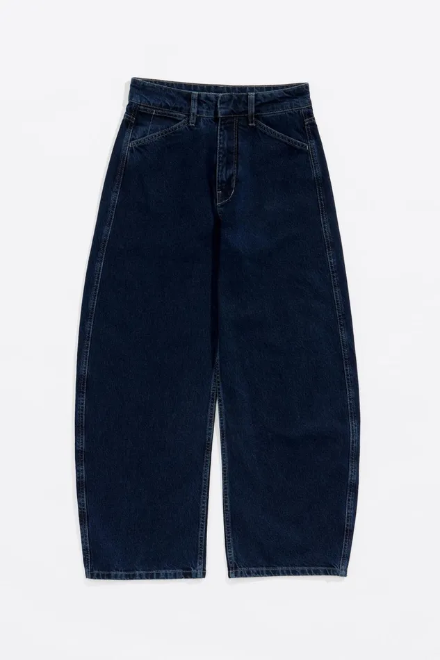 BARREL 8211 Dark Blue Jeans Dark Denim Blue Women Bimba Y Lola Trousers