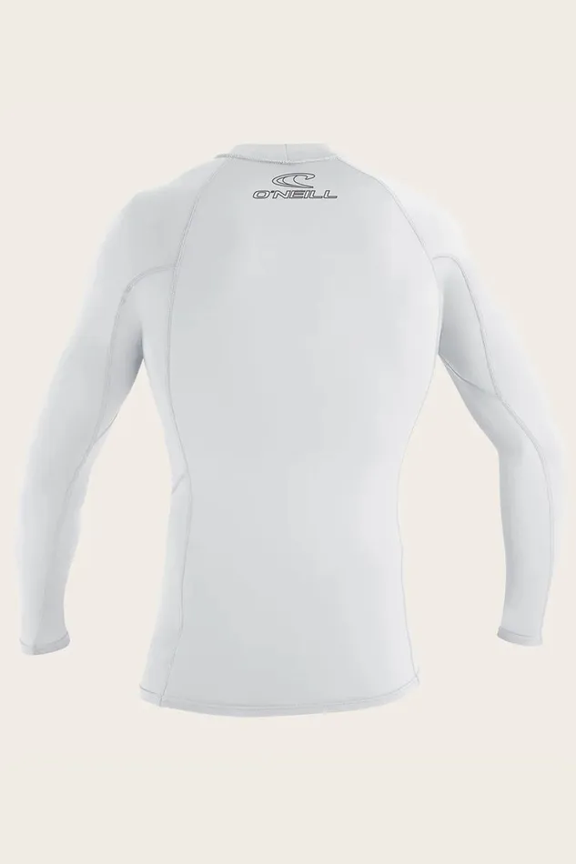 BASIC SKINS 50 LS RASH GUARD White Men O039NEILL Men039S Wetsuits