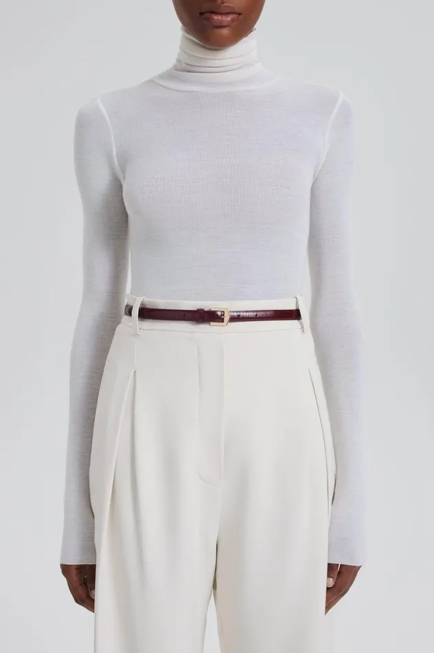 Belts Women Scanlan Theodore POINTED BUCKLE BELT 15 Bordo