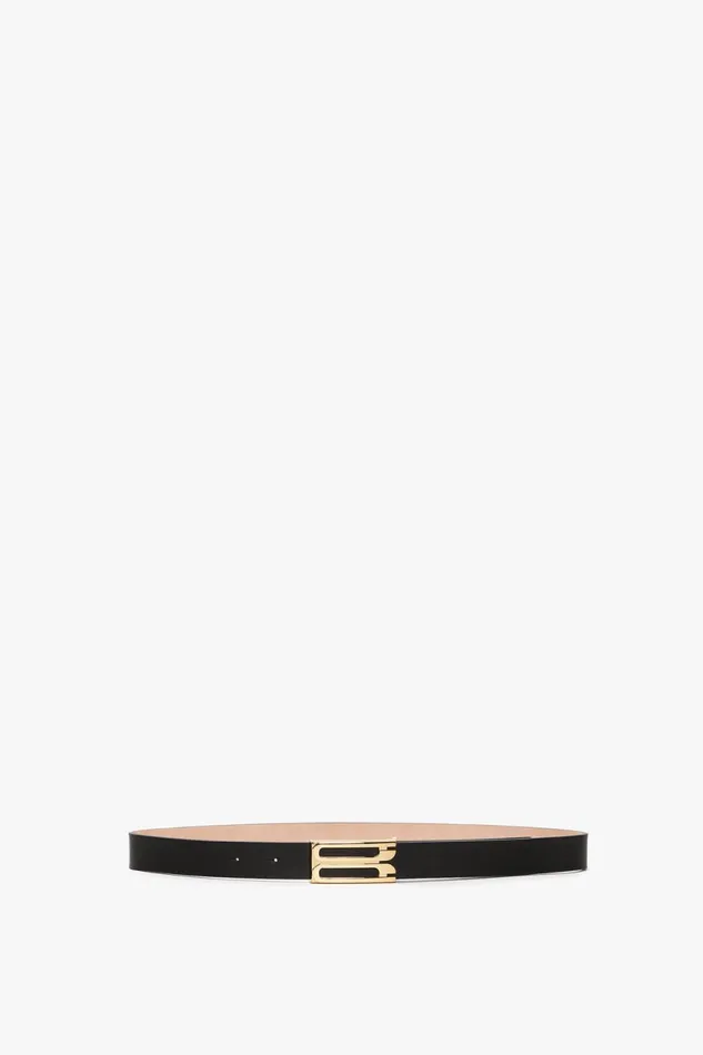 Belts Women Victoria Beckham Frame Belt In Black Leather