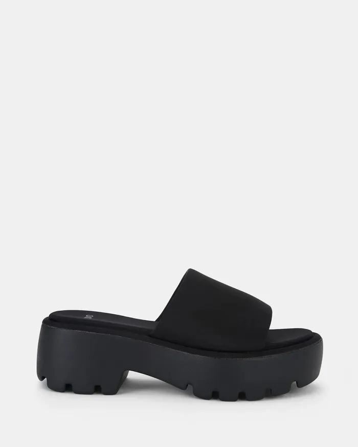 BISHOP BLACK Slides NOVO Shoes Women