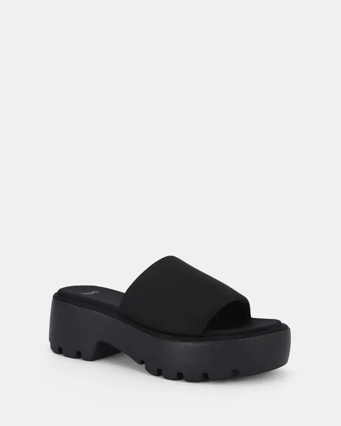 BISHOP BLACK Slides NOVO Shoes Women