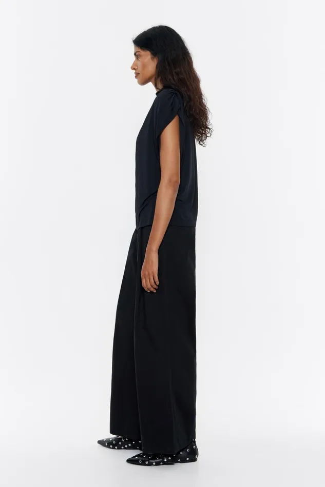Black Dart Trousers Black Women Bimba Y Lola Party Black Dart Trousers Black Women Bimba Y Lola Party
