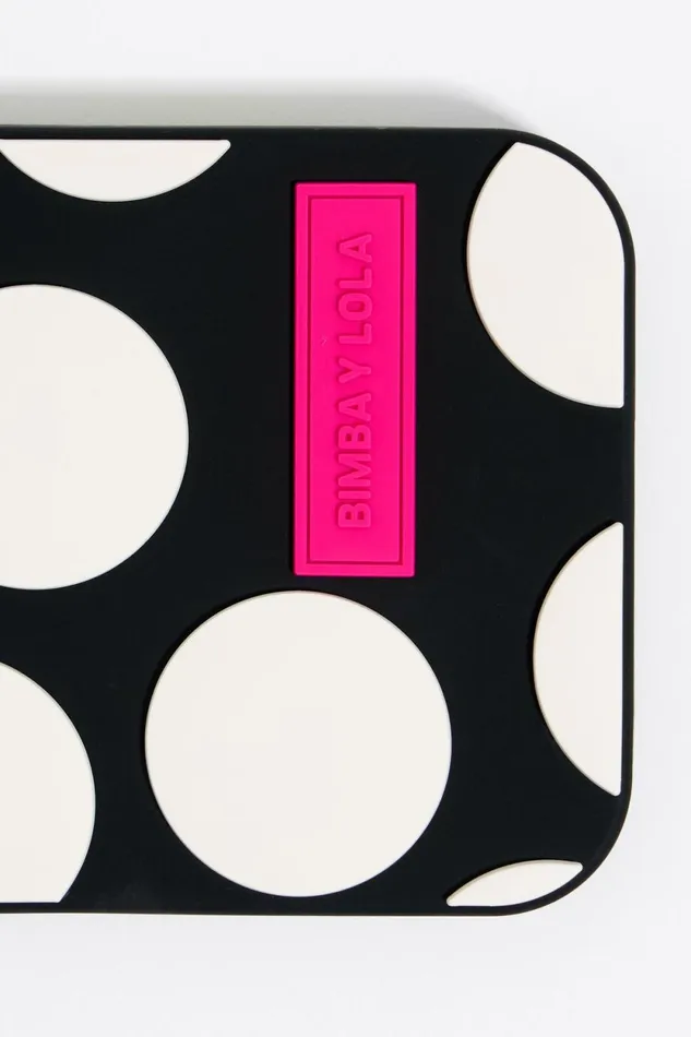 Black Dots Silicone IPhone 15 Pro Max Case Black Women Bimba Y Lola Phone Cases Black Dots Silicone IPhone 15 Pro Max Case Black Women Bimba Y Lola Phone Cases