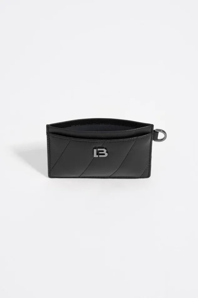 Black Leather Card Holder Black Women Bimba Y Lola Card Holders Black Leather Card Holder Black Women Bimba Y Lola Card Holders