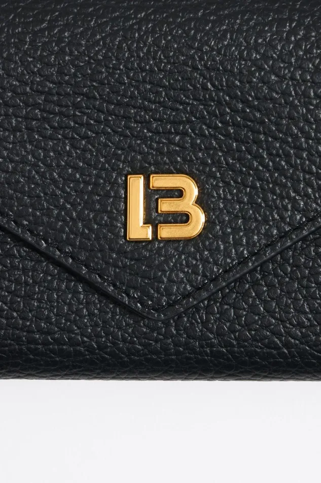 Black Leather Continental Wallet Black Women Bimba Y Lola Billfolds Black Leather Continental Wallet Black Women Bimba Y Lola Billfolds