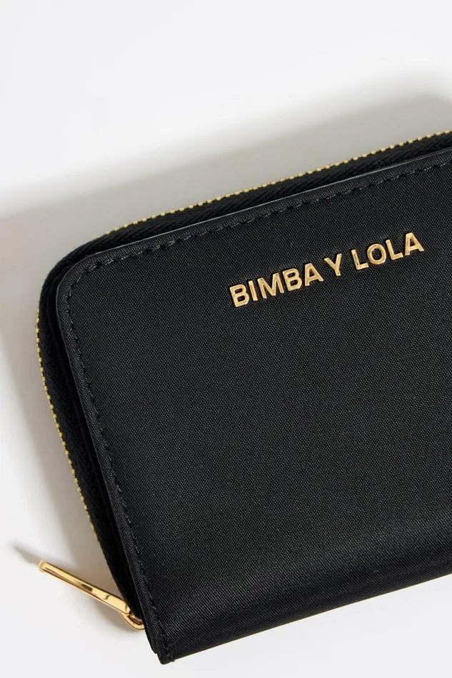 Black Nylon Flap Purse Black Women Bimba Y Lola Wallets And Coin Purses Black Nylon Flap Purse Black Women Bimba Y Lola Wallets And Coin Purses