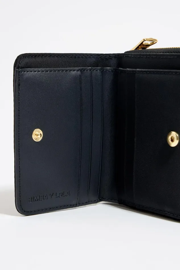 Black Nylon Flap Purse Black Women Bimba Y Lola Wallets And Coin Purses Black Nylon Flap Purse Black Women Bimba Y Lola Wallets And Coin Purses