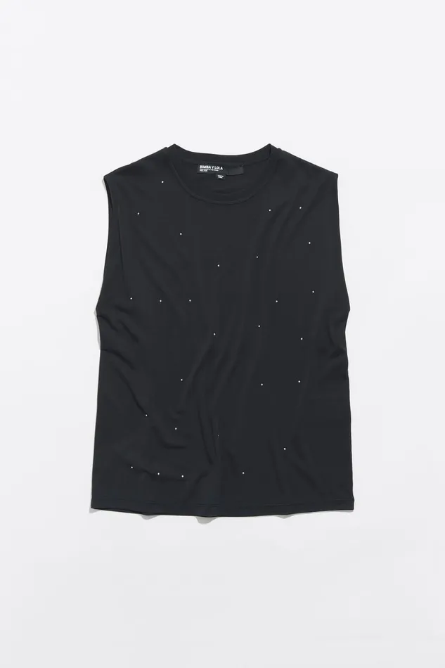 Black Stones Tshirt Washed Black Women Bimba Y Lola TShirts Black Stones Tshirt Washed Black Women Bimba Y Lola TShirts