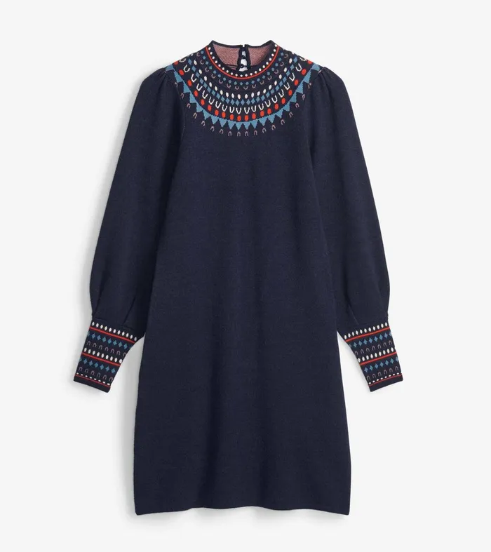 Blair Sweater Dress 8211 Navy Hatley