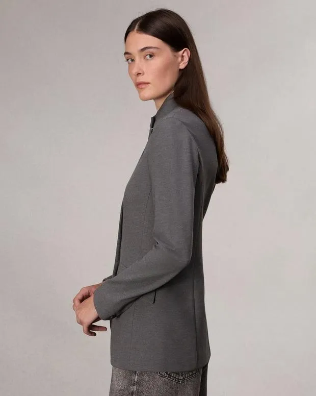 Blazers and Vests Women Rag and Bone Slade Ponte Blazer Charcoal