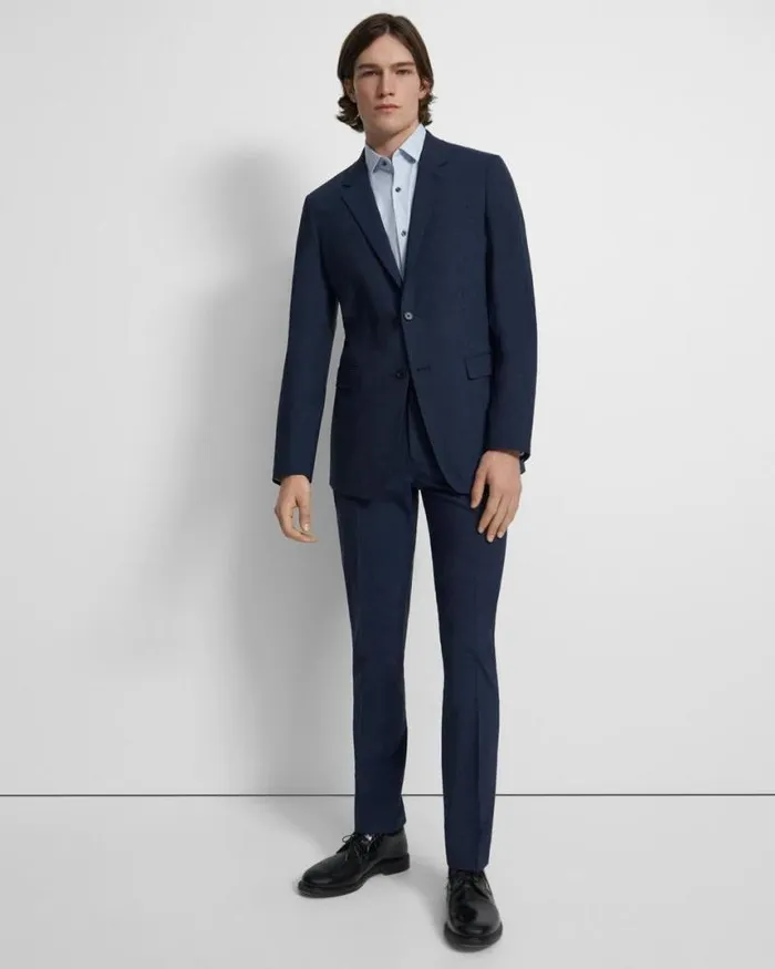Blazers Jackets Men Theory Structured Blazer In Stretch Wool Altitude Blazers Jackets Men Theory Structured Blazer In Stretch Wool Altitude