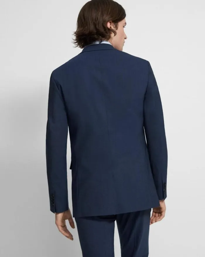 Blazers Jackets Men Theory Structured Blazer In Stretch Wool Altitude Blazers Jackets Men Theory Structured Blazer In Stretch Wool Altitude