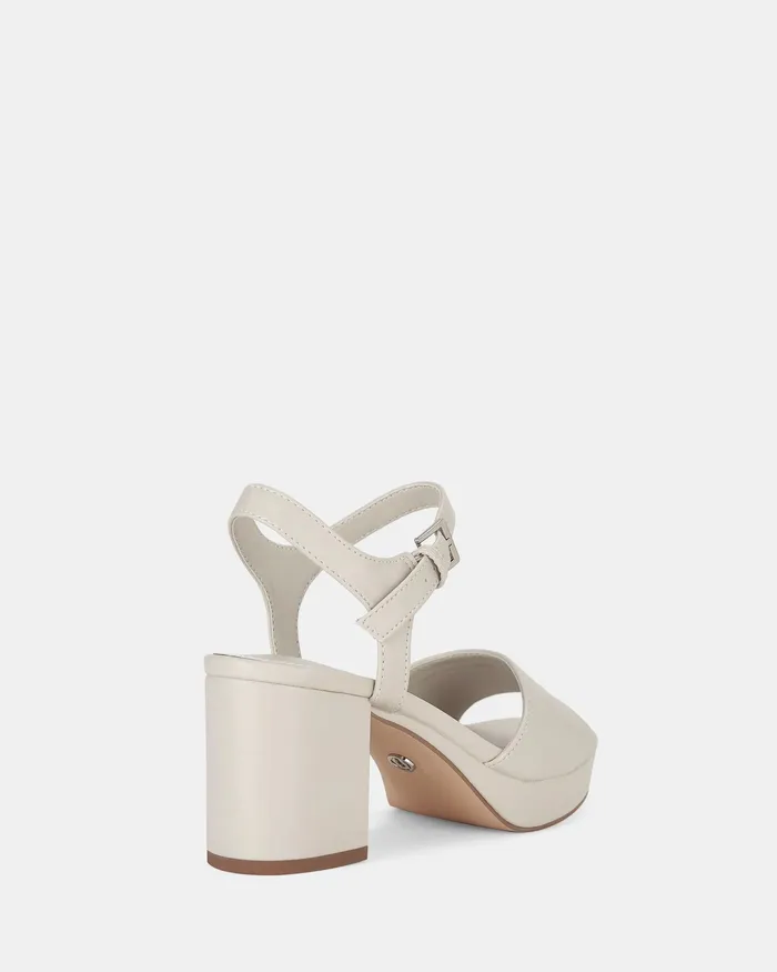 Block Heels LETO CREAM Low Heels 8211 NOVO Shoes Women