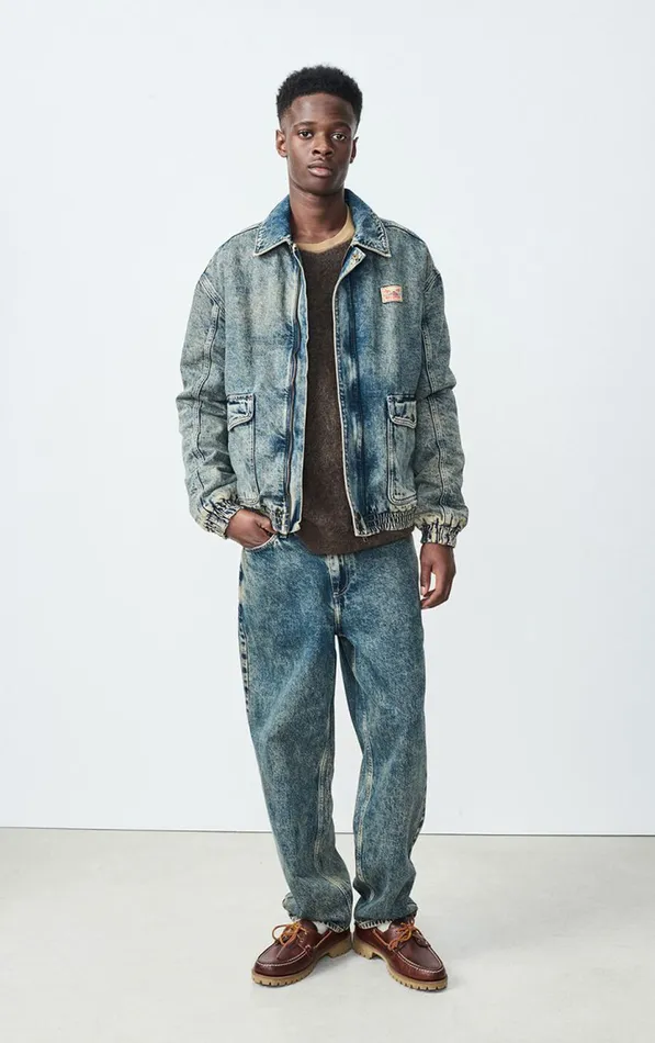 Bombers Jacket Joybird Dirty Vintage Men American Vintage Coats and Puffer Coats Bombers Jacket Joybird Dirty Vintage Men American Vintage Coats and Puffer Coats