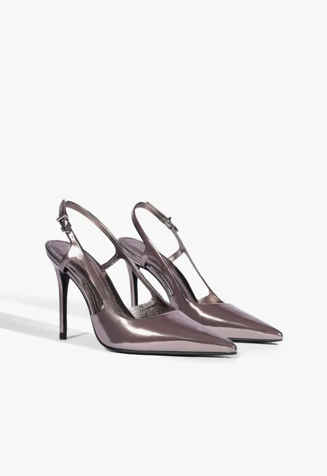 Boris Sling Pump Silver Women Schutz Shoes