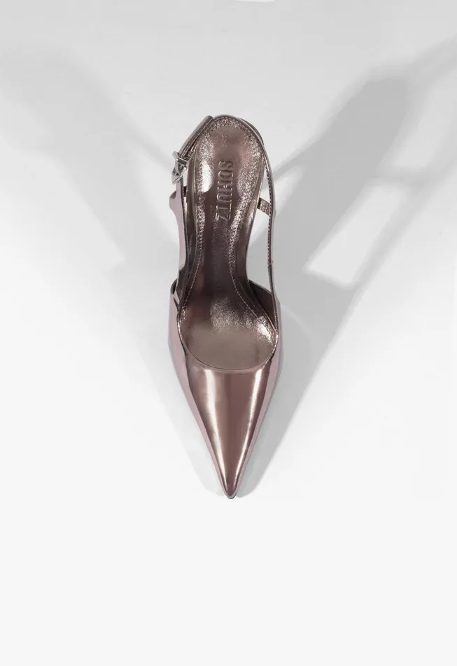 Boris Sling Pump Silver Women Schutz Shoes
