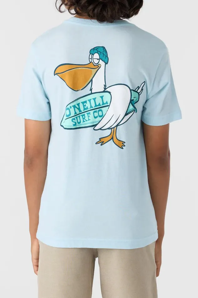 BOY039S CAPPY TEE Sky Blue Heather Kids O039NEILL Boy039S Clothing