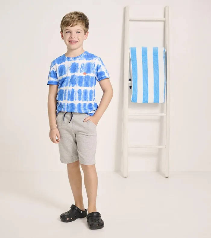 Boys Athletic Grey Terry Shorts Hatley