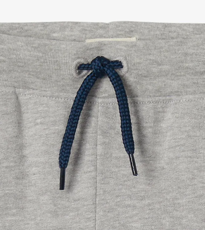 Boys Athletic Grey Terry Shorts Hatley