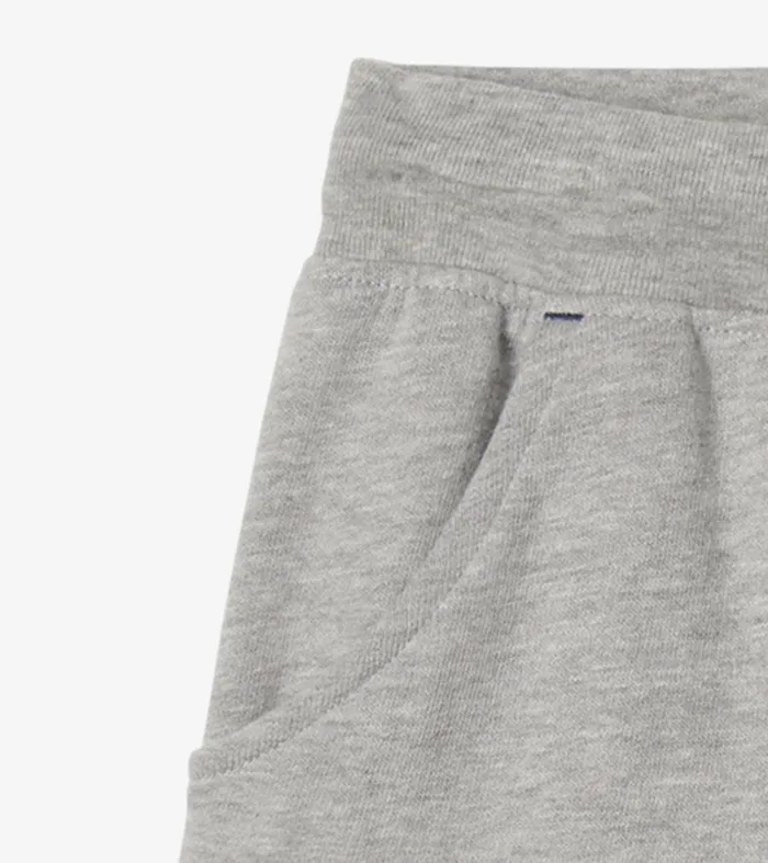 Boys Athletic Grey Terry Shorts Hatley