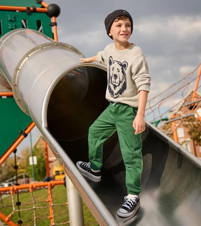 Boys Eden Green Cozy Pants Hatley