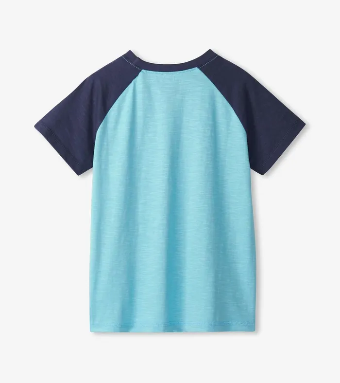 Boys Forest Animals Raglan TShirt Hatley