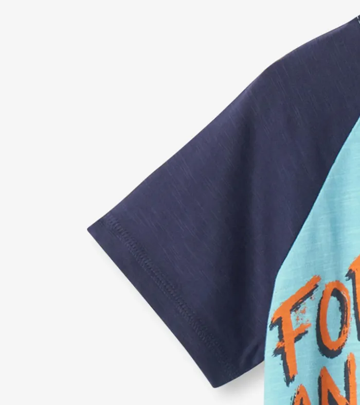 Boys Forest Animals Raglan TShirt Hatley