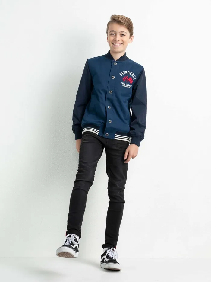 Boys Jackets Petrol Industries Bomber Jacket Petrol Blue
