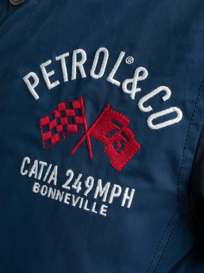 Boys Jackets Petrol Industries Bomber Jacket Petrol Blue