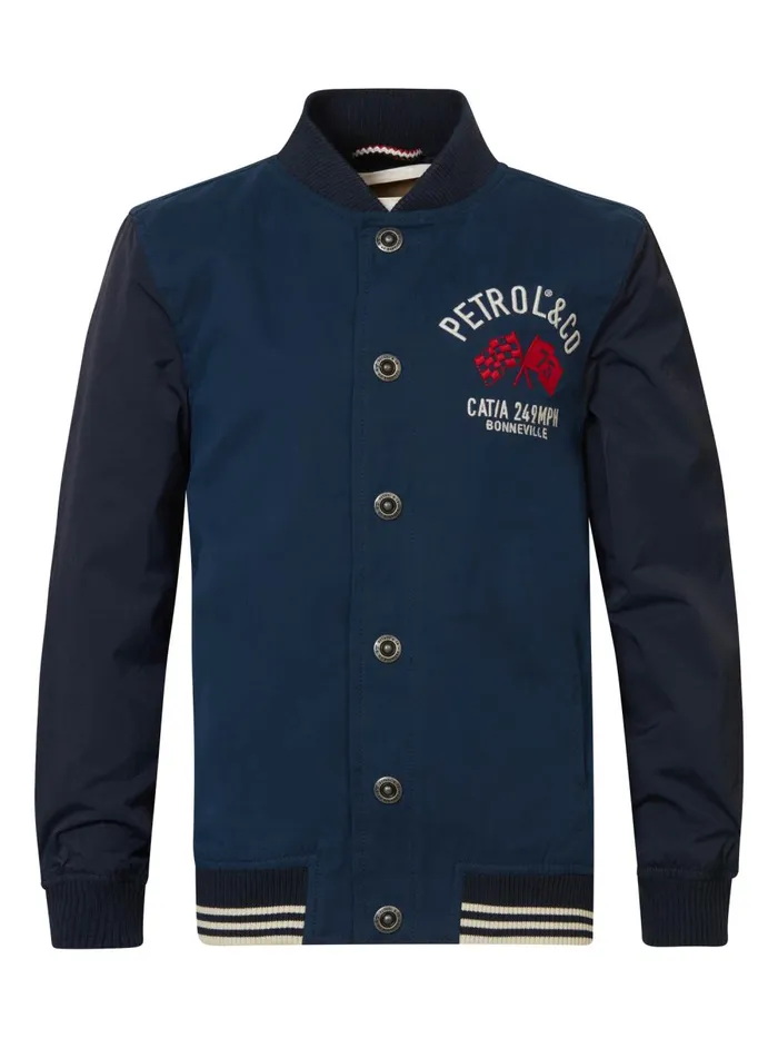 Boys Jackets Petrol Industries Bomber Jacket Petrol Blue