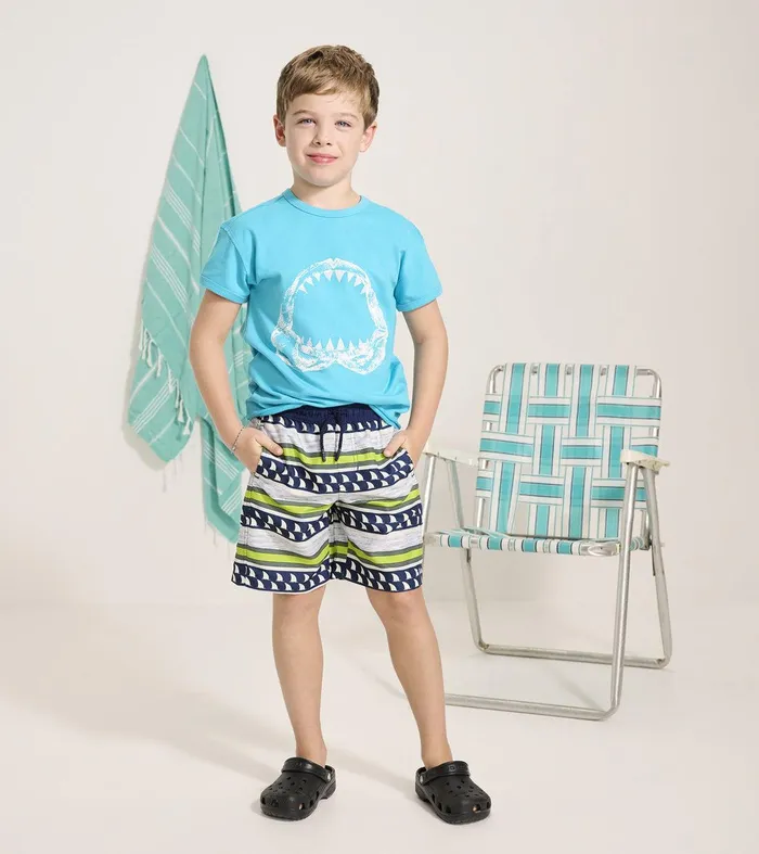 Boys Open Wide Graphic Tee Hatley