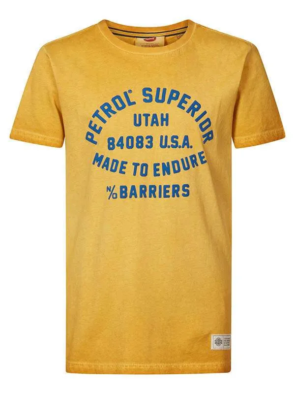 Boys TShirts Petrol Industries Summery TShirt Fresh Mango