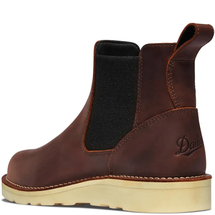 Bull Run Chelsea 6quot Brown Men Danner SlipOns and Wellingtons
