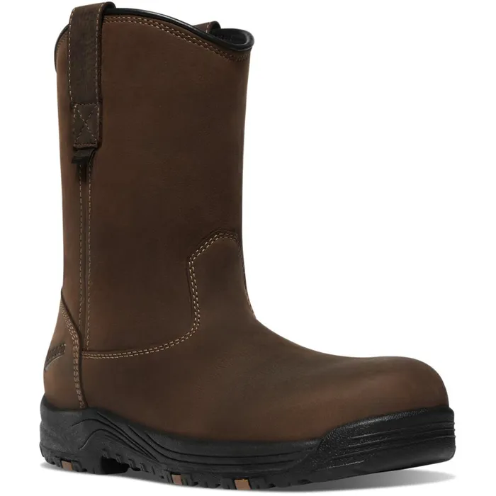 Caliper Wellington 10quot Brown Aluminum Toe Men Danner Boots