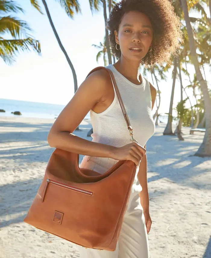 Camden Florentine Large Hobo Brown Tmoro Woman Dooney and Bourke Shoulder Bags Camden Florentine Large Hobo Brown Tmoro Woman Dooney and Bourke Shoulder Bags