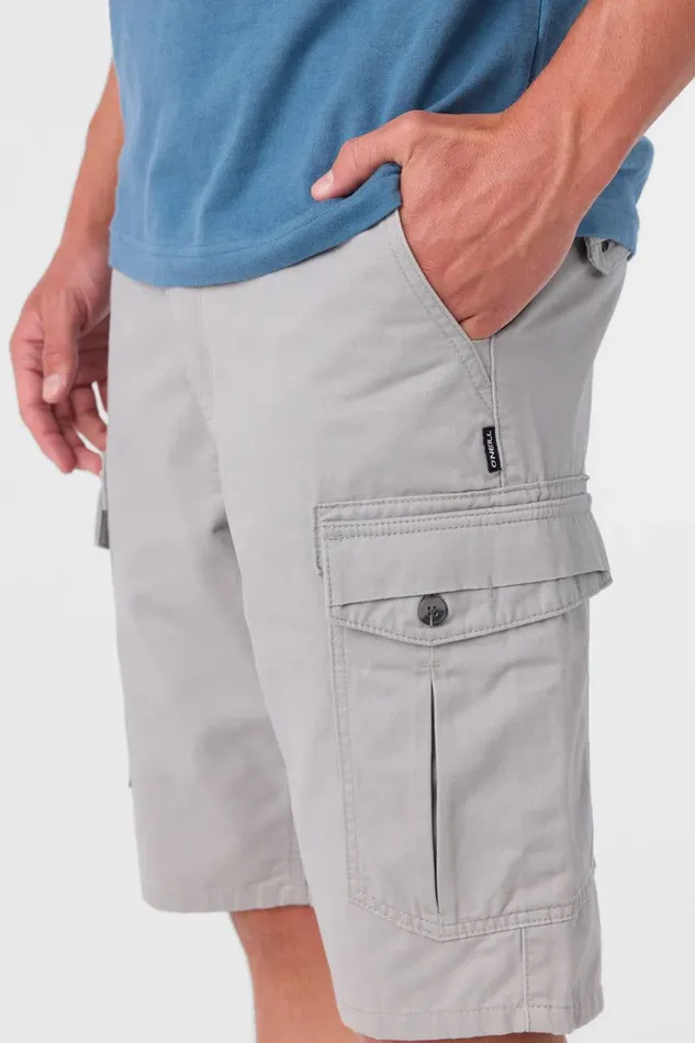 CAMPBELL 21034 CARGO SHORTS Light Grey Men O039NEILL Clothing