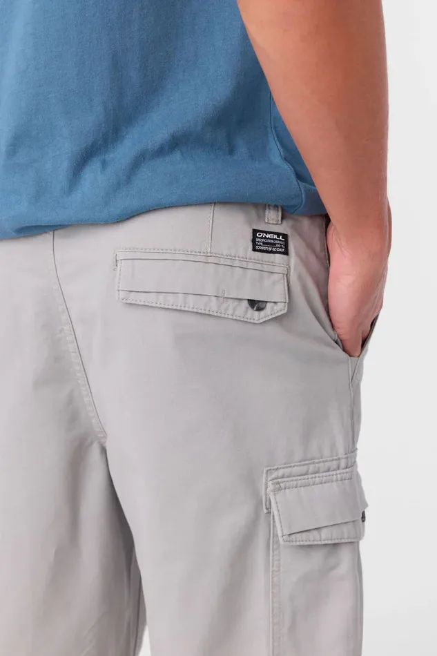 CAMPBELL 21034 CARGO SHORTS Light Grey Men O039NEILL Clothing
