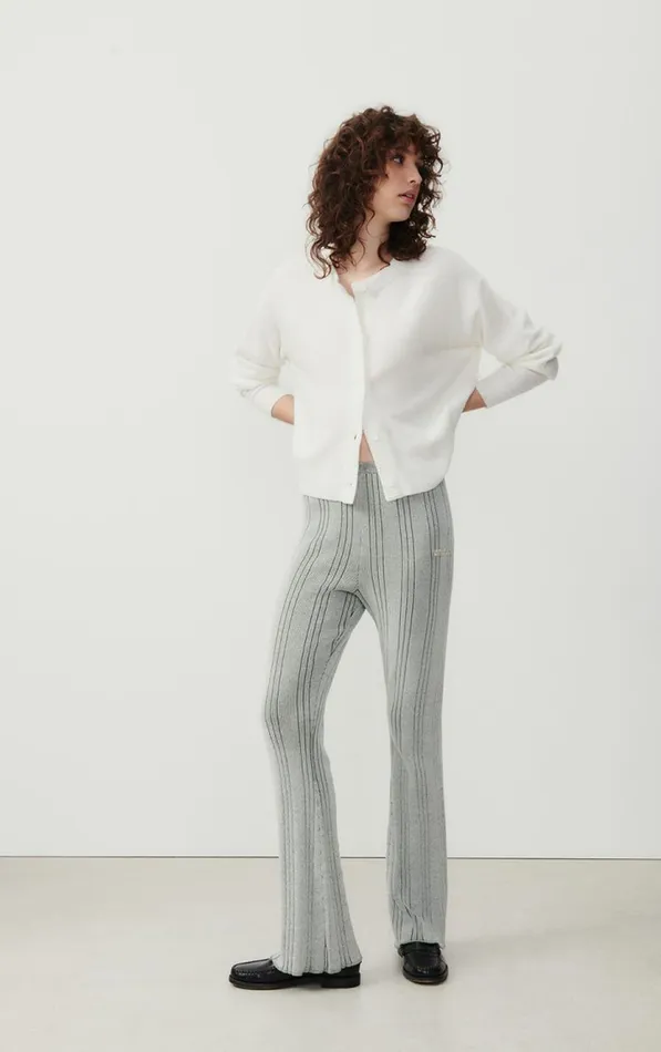 Cardigan Damsville White Women American Vintage Jumpers and Cardigans Cardigan Damsville White Women American Vintage Jumpers and Cardigans