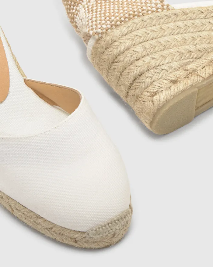 Castaer Carina6001 Blanco Women Wedges