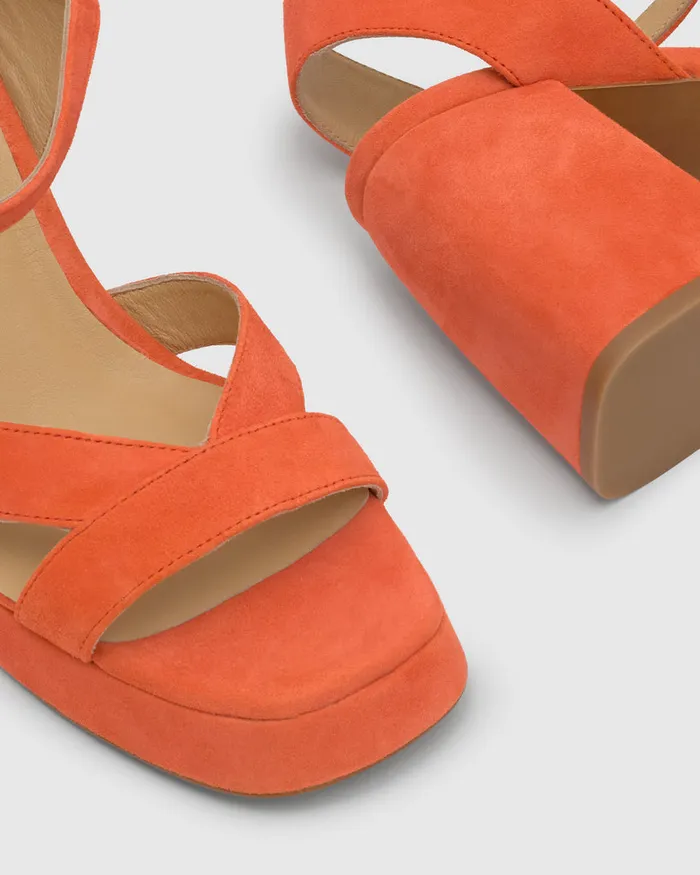 Castaer Vero007 Papaya Women Heels