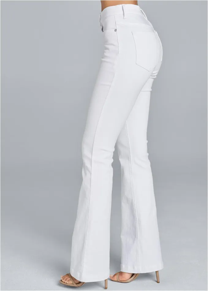 CASUAL BOOTCUT JEANS White Women VENUS Bootcut and Flare