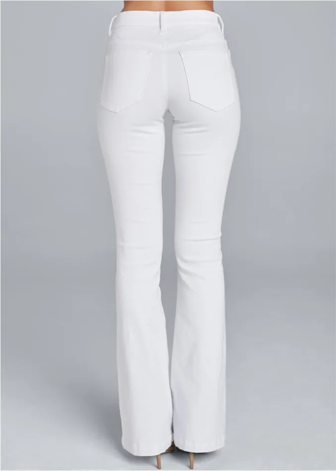 CASUAL BOOTCUT JEANS White Women VENUS Bootcut and Flare
