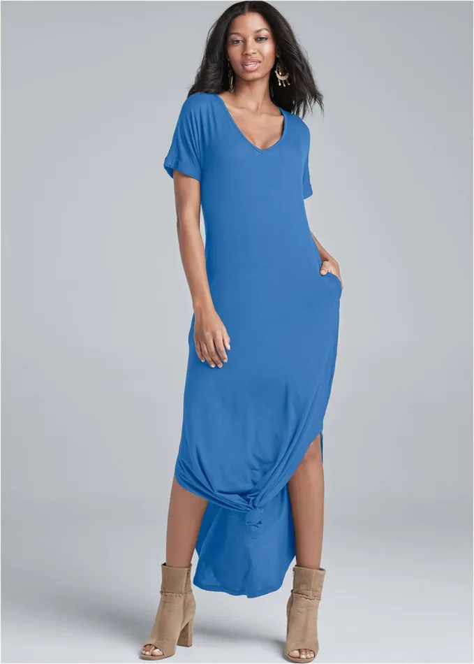 CASUAL TSHIRT MAXI DRESS Rgta Women VENUS Casual Dresses